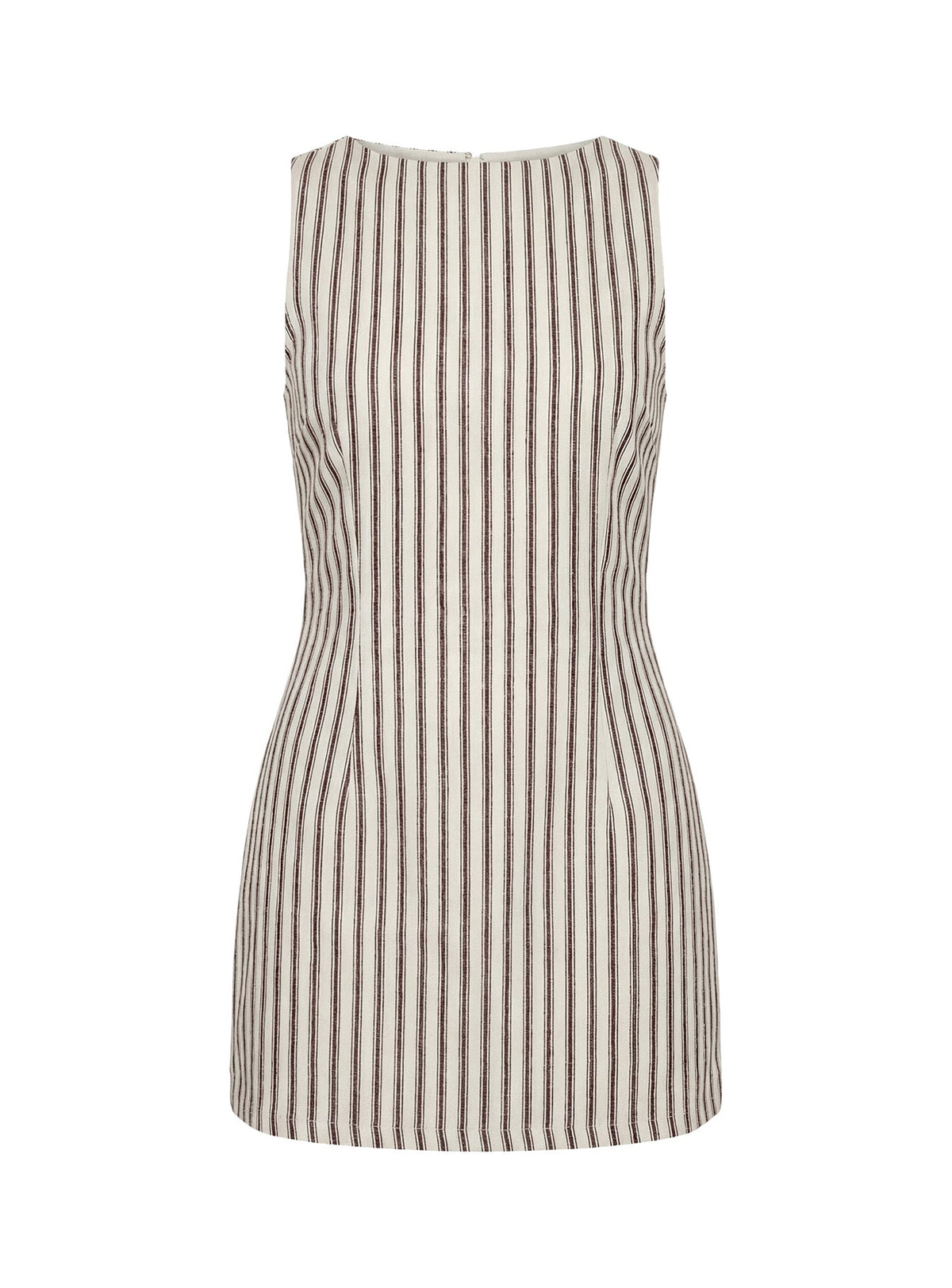 Yumiko Romper Brown Stripe — 10
